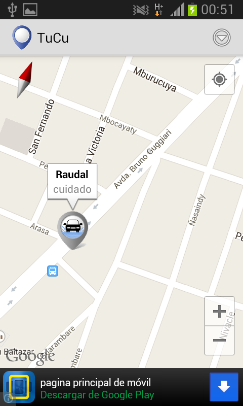 TuCu Map para Android